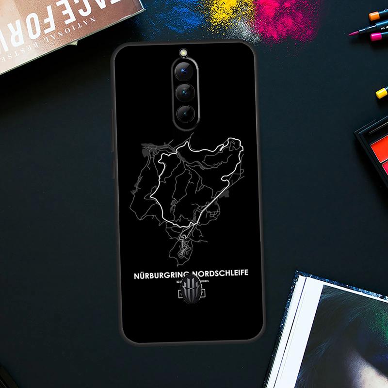 Чехол с дизайном трассы Формулы-1 Нюрбургринг для ZTE Nubia Red Magic 9 8 8S Pro Plus RedMagic 6S 7S Pro 6 7 Pro 5S 6R 5G Задняя крышка