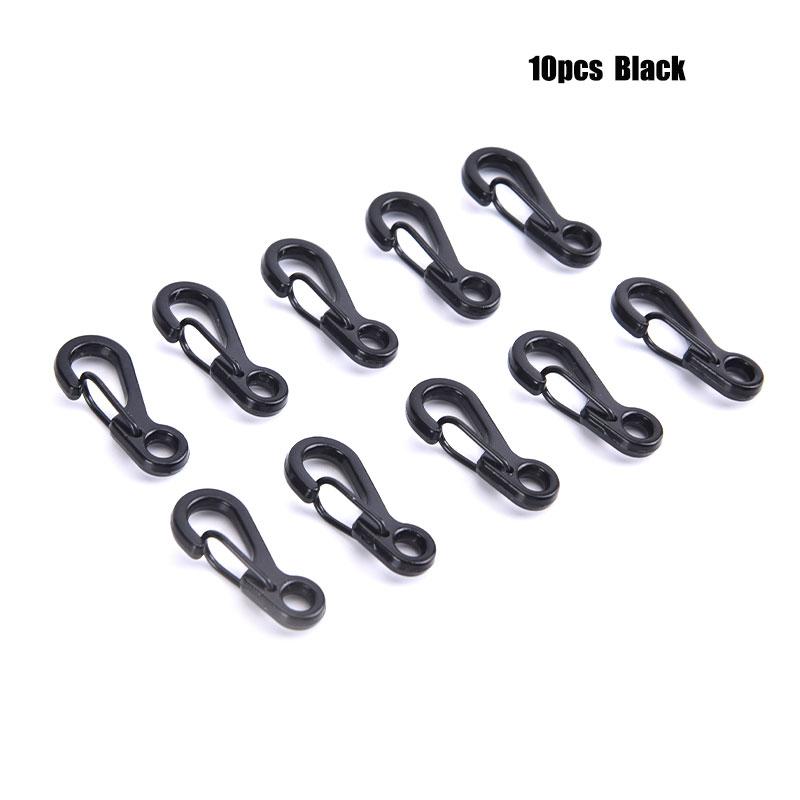 10 шт мини-весенние застежки для рюкзака альпинистские карабины брелок для кемпинга крючки