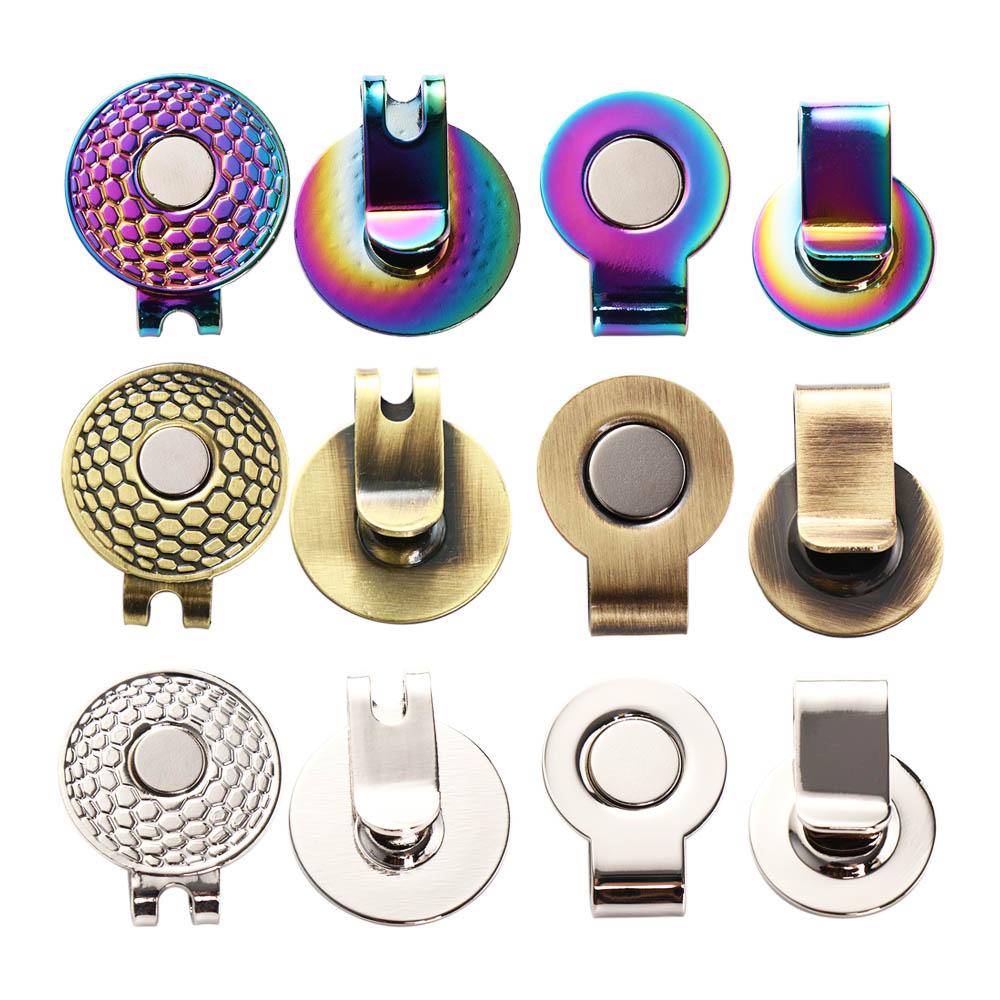 Holder Golf Marker Gift 20/25mm Golf Ball Marker Golf Hat Clip Golf Cap Clip Magnetic Cap Clip