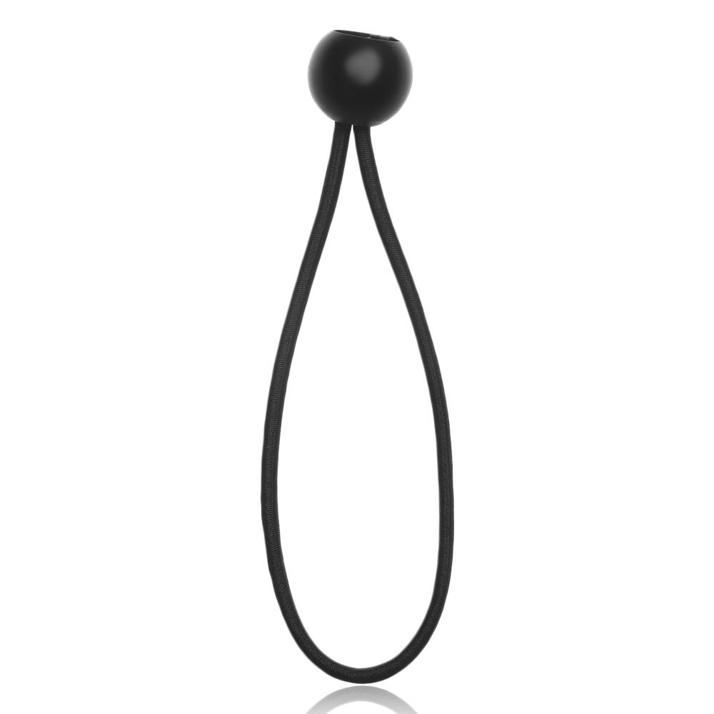 Аксессуары для рюкзака Упаковка шоковых эластичных стяжек Банджи-шнур Эластичная веревка Черный мяч Банджи-шнур