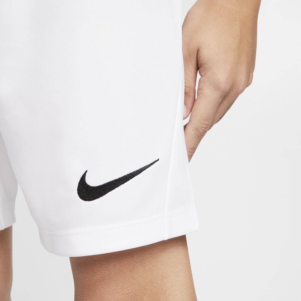 Nike Детские однотонные повседневные шорты с маленьким логотипом, детские плавки белого цвета BV6865-100