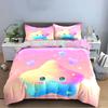Cute Star Pattern Bedding Set Bedding Duvet Cover Set Duvet Cover Pillowcases (1 * Duvet Cover 2 * Pillowcases, without duvet insert)
