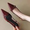 Fashion 2024 Women Shoes Pumps Sandals Spring Fashion Pointed Toe Slingbacks Female Footwear Summer Ladies Shallow Shoes High Heels