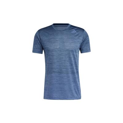 Футболка Gradient Tee Sports Training с круглым вырезом и коротким рукавом для мужчин, синяя GM0636