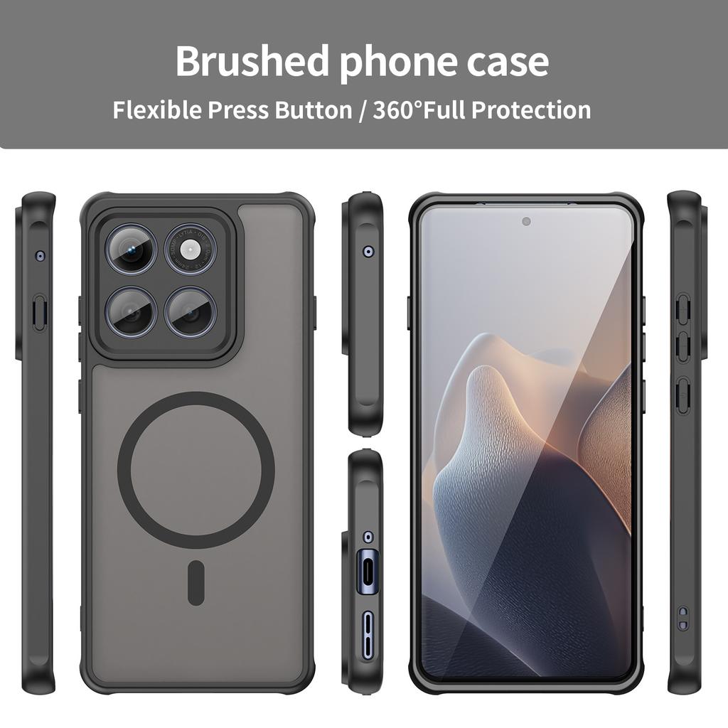 Motorola Moto Edge 60 Pro/Edge 60S Pro Magsafe Phone Case,Magnetic Shockproof Phone Case Cover for Motorola Moto Edge 60 Pro/Edge 60S Pro
