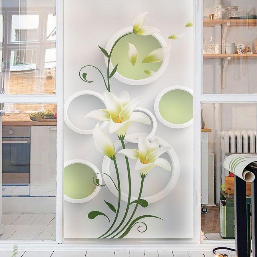 Наклейки на стекло для ванной комнаты, полупрозрачная непрозрачная антипрозрачная затемняющая стеклянная пленка для балконного окна, матовая противоскользящая пленка