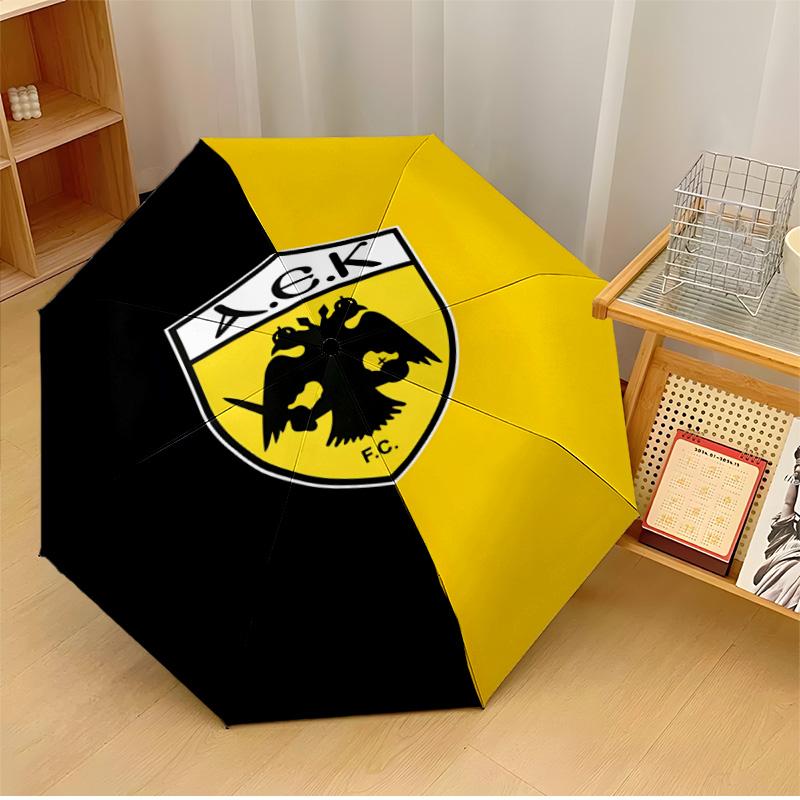 AEK Athens Printed umbrella lightweight for travel camping and leisure a musthave for family holidays and birthday gifts