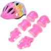 7pcs Kids Skating Bike Protective Gear Set Safety Helmet Knee Elbow Wrist PadPink Colorful Kids