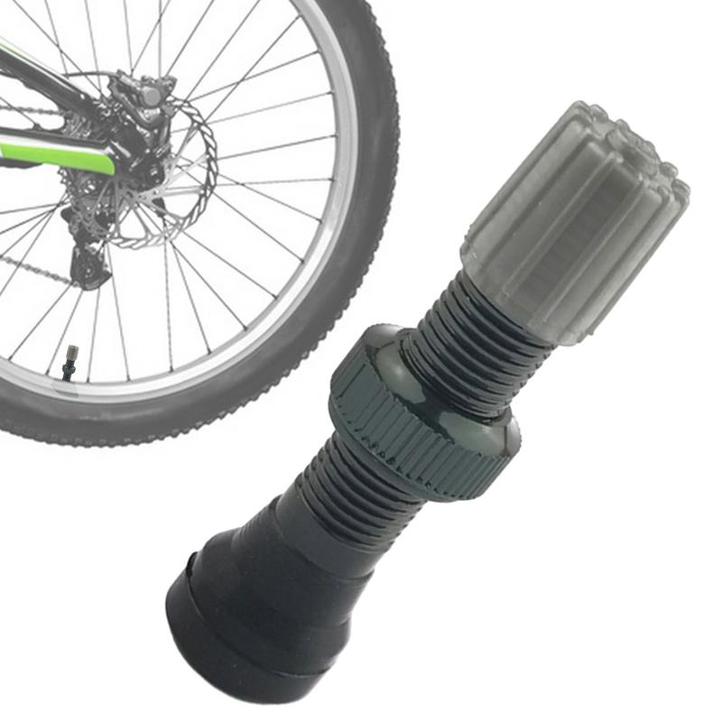 Mountain Bike Tyre Core Aluminum Alloy Tyre Stem for Mountain Bike Bicycle Tyre Core with Fine Workmanship for Fitness Traveling