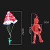10 шт. Парашютисты Солдаты Армии Мини-фигурки Ручное метание Уличная детская игрушка