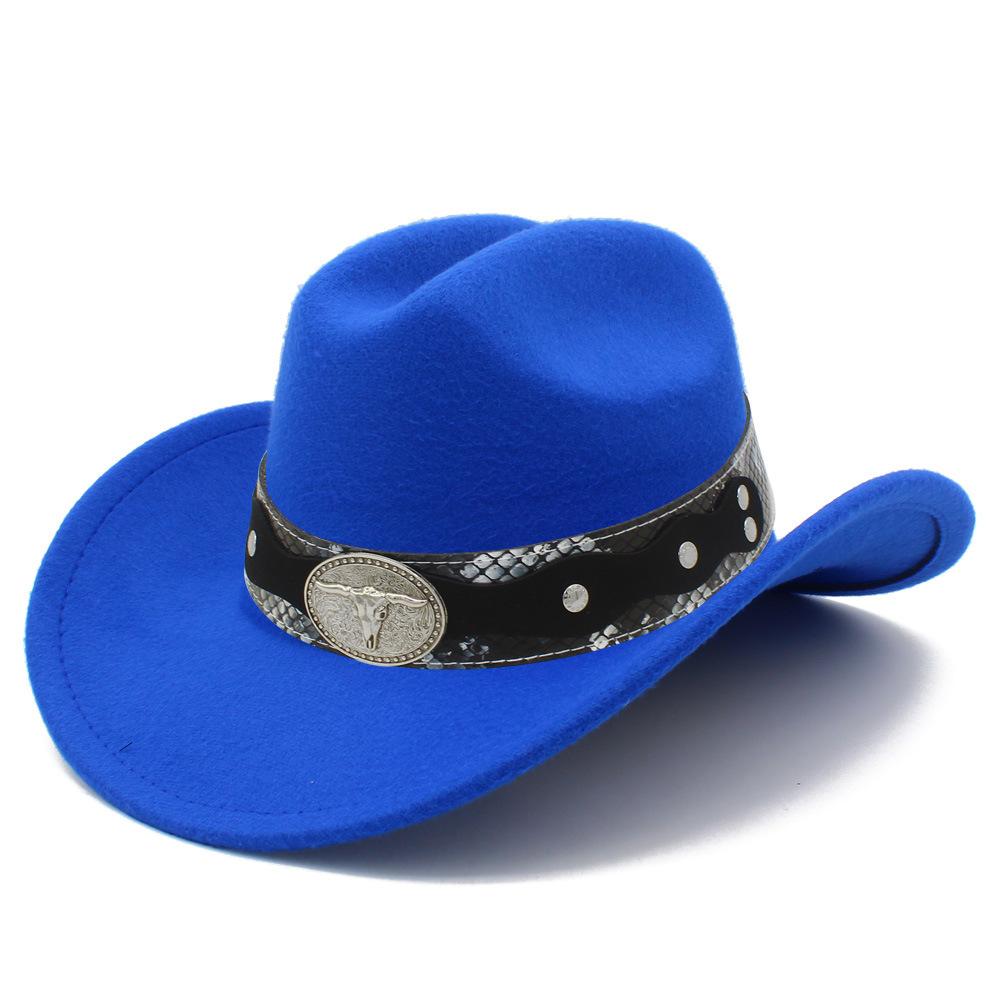 American Style Lightweight Western Cowboy Hat Outdoor Sun Protection Versatile Hat