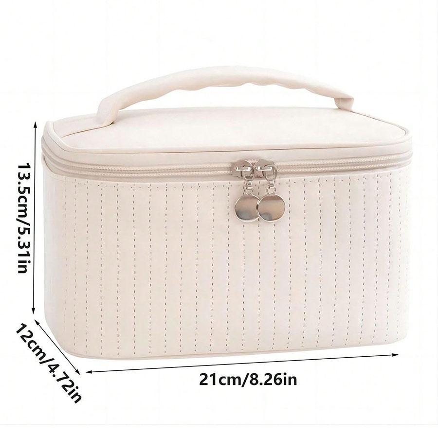 Косметички для женщин, дорожные туалетные принадлежности, милые чехлы, сумка, портативный однотонный органайзер для макияжа, косметичка из кожи