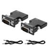 2 шт. Конвертер 1080P для HDMI в VGA с видеоконвертером Компьютерные кабельные адаптеры