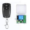 433Mhz DIY Wireless Remote Control Switch DC12V 10A 1 CH Relay Module + RF Transmitter Remote Control for Garage Curtain Lamp Home Appliance