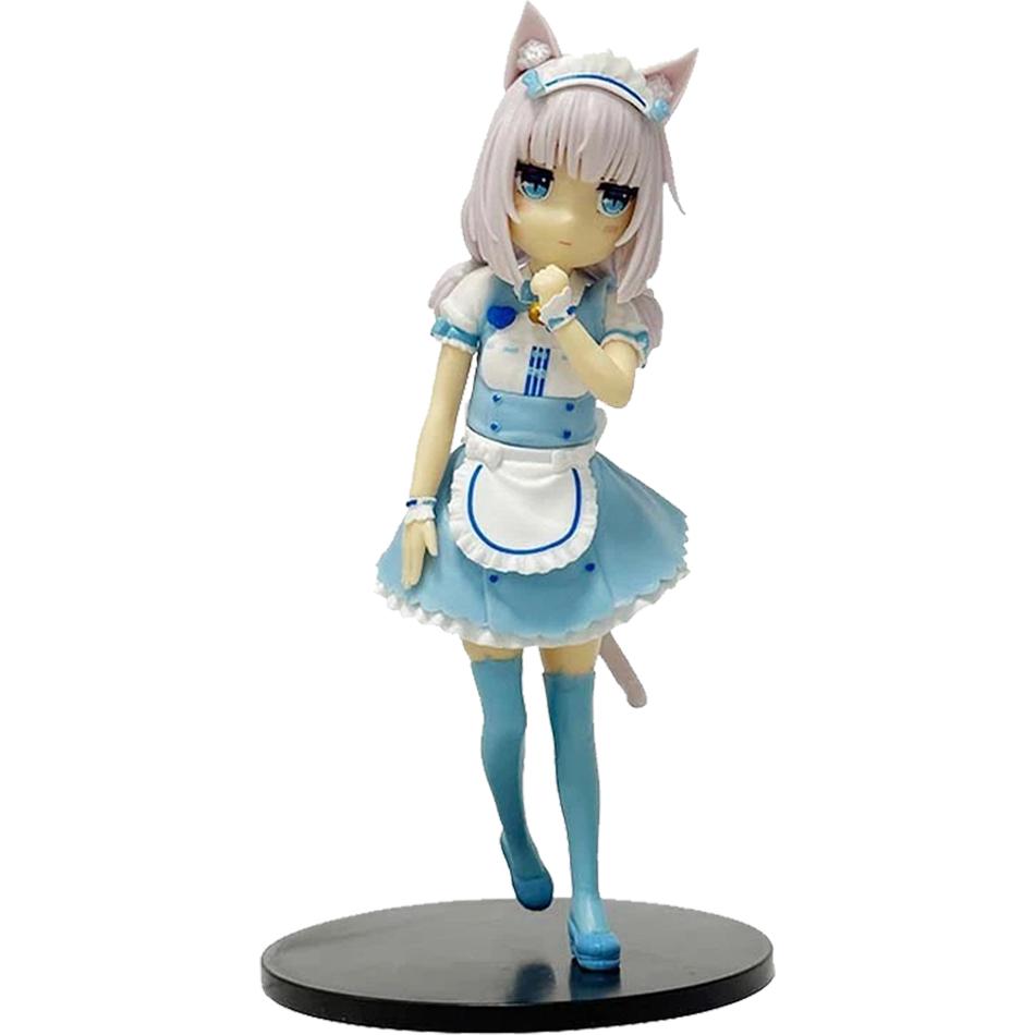 18 см NEKOPARA Аниме Фигурка Кавайная Девочка Шокола Аниме Фигурка Милая Горничная Ваниль Фигурка ПВХ Коллекционная Модель Кукла Игрушки Подарки