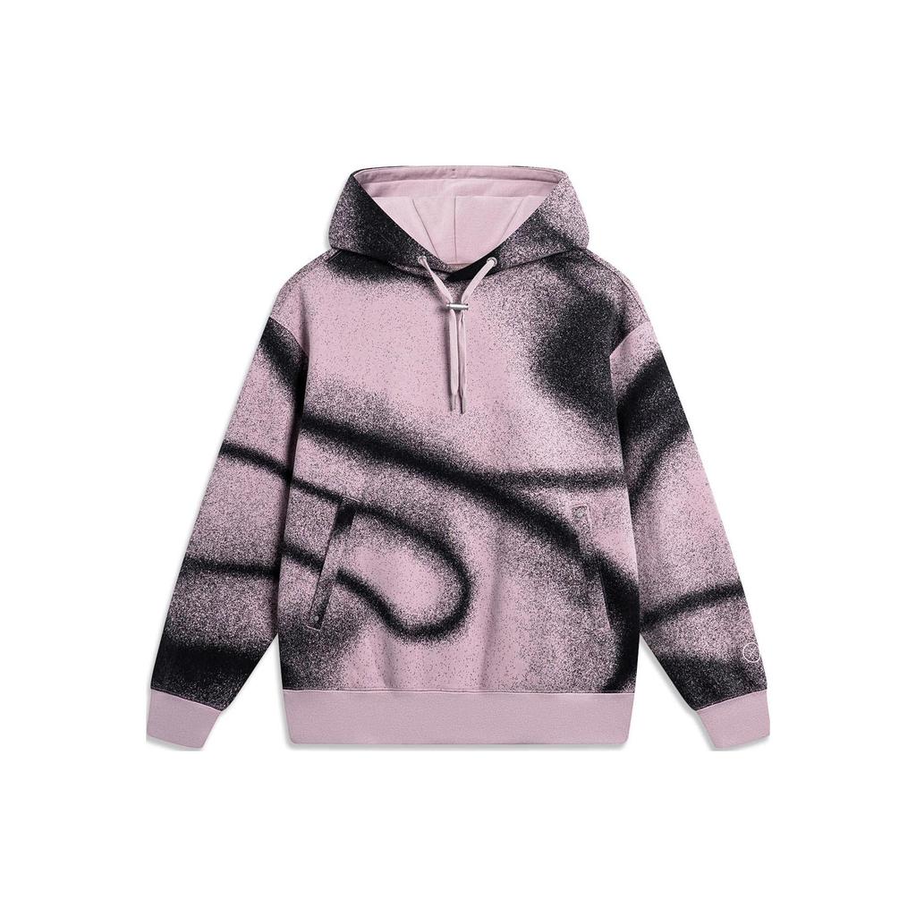 Мужская толстовка Li Ning Чернильно-серый Фиолетовый Черный AWDTD23-4