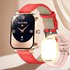 2025 New Fashion Women Smartwatch AMOLED HD Screen Heart Rate Blood Oxygen Monitoring BT Call Sports Smartwatch Woman for IOS Android