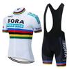 BORA Short-sleeved Overalls Cycling Suit Summer Cycling Top Men's Breathable