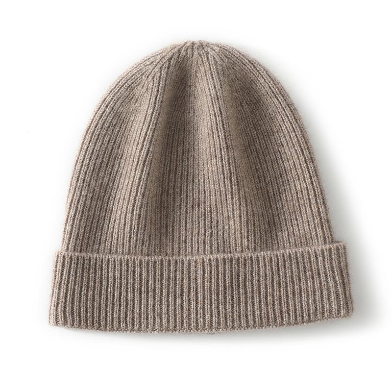 Spot autumn and winter cashmere children's knitted hat baby toddler cold and warm boy wool headhat