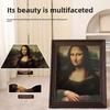 Upgraded 3D 4D Oil Painting Cat Bed Scratcher Integrated Corrugated Paper Surround Decorative Vintage Cat House