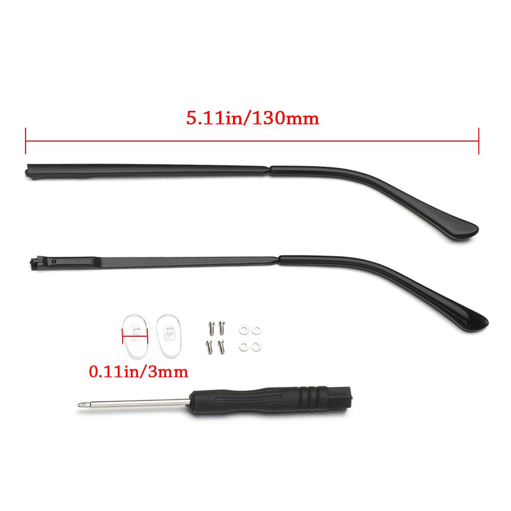 1 Pair Metal Repair Tool Eyeglasses Replacement Leg Glasses Arm Spectacle Frame Eyewear Accessories