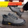 Labor Insurance Shoes Men's Anti-smashing and Anti-piercing with Steel Plate Waterproof Insulation Acid and Alkali Resistance Work