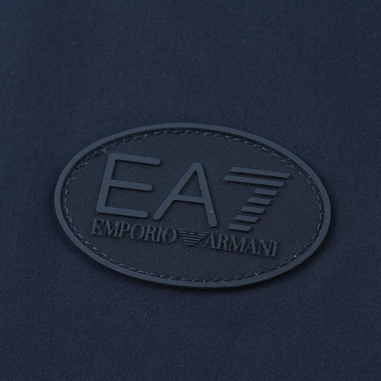 Мужская дышащая футболка-поло EA7 Armani с молнией до середины Мужские топы 7M001296-AF13137-UB102