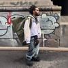 Mens Oversized Distressed Washed Cotton Hoodie With Zipper Front - NYC Limited Edition Streetwear
