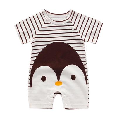 Летний комбинезон с короткими рукавами для малышей