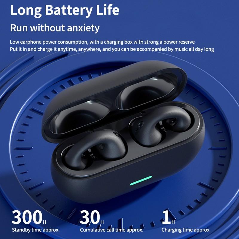 Наушники Bluetooth-клипсы HiFi стереонаушники Спортивные водонепроницаемые сенсорные наушники