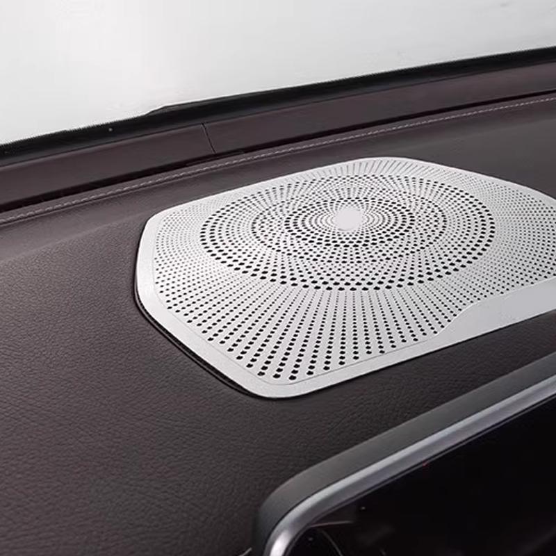 Car Audio Speaker Cover Door Speaker Cover Horn Trim Accessories For Mercedes-Benz C-Class W205 GLC X253 2016-2021