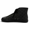 Excellent GUCCI High cut sneakers GG canvas black canvas mens 7.5 426188 Used