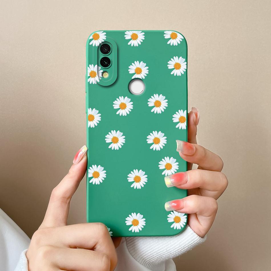 Чехол Для Xiaomi Redmi 7 Милый Конфетный Расписной Чехол Для Redmi7 Мягкий Жидкий Силикон Улучшенная Защита Камеры Противоударный Корпус Телефона