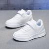 Campus Boys Little White Shoes Autumn 2025 New Children's Board Shoes Low-top Leather Surface Girls Casual Sports Shoes Non-slip