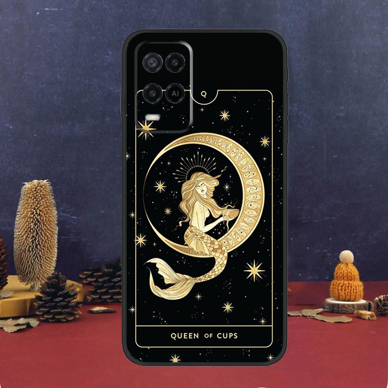 Witches Moon Tarot Mystery Totem For OPPO A58 A78 A98 A15 A16 A17 A76 A96 A77 A52 A72 A5 A9 A79 A94 A74 A57S A53S A54S Case
