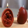 Иисус Семья Силиконовая форма для свечи 3D статуя Иисуса Гипсовая смола поделки Литейная форма Мыло ручной работы цемент художественные инструменты для изготовления