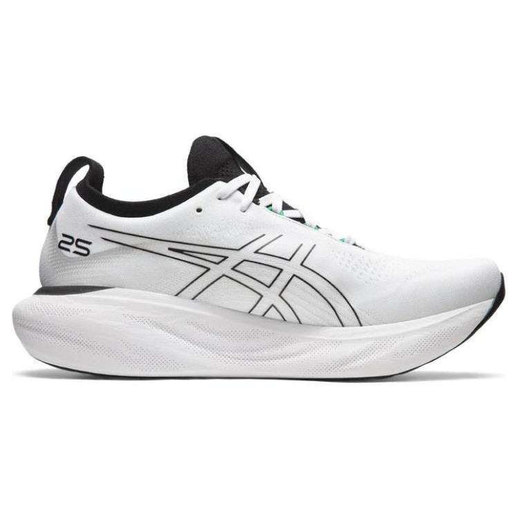 ASICS Gel-Nimbus 25 'White Black Green' Men's 1011B547-103