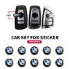 2/5/10Pcs 11/14mm Car Key Sticker Logo 3D Metal Emblem Car Accessories for E46 E90 E60 F10 F30 F20 E39 E36 E70 F25 F15 E53 E92 E87 G30