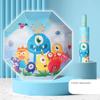 Fully Automatic Umbrella Creative Children's Cartoon Digital 8 Bone Three Fold Special Sun Umbrella