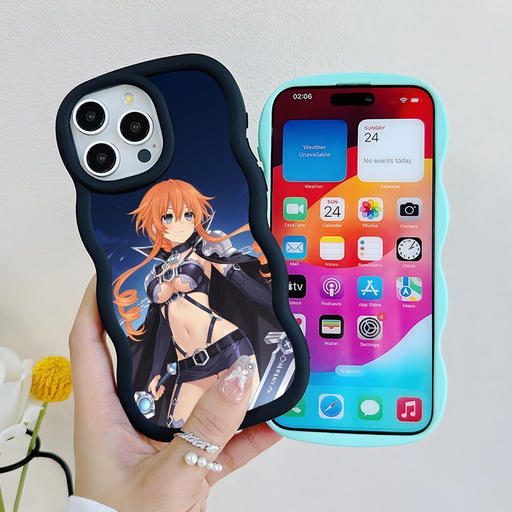 Date a Live Ямай Кагуя Чехол для мобильного телефона из ТПУ с волнистым краем для iPhone 17 16 15 14 13 12 11 Air Pro Max Plus Цветная крышка