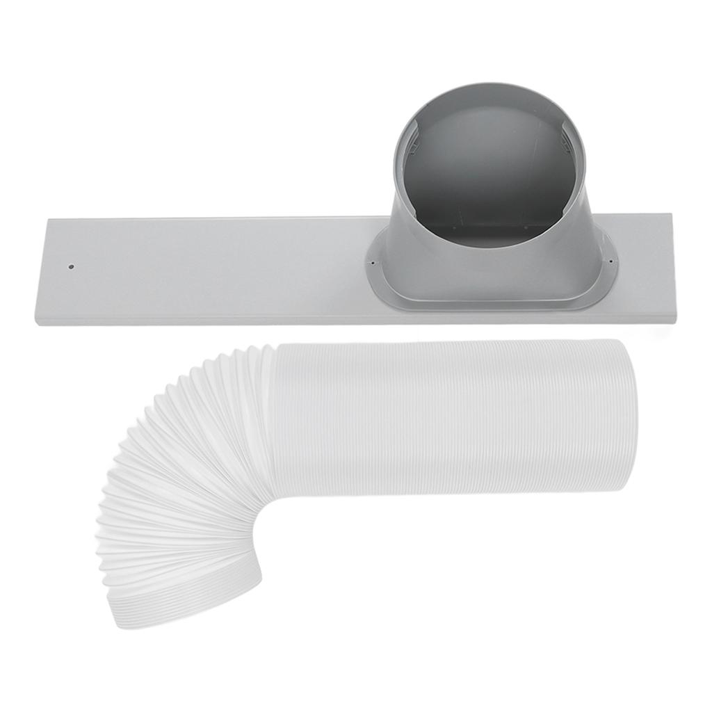 Аксессуары для кондиционера Комплект для установки оконных направляющих Пластина 5,9-дюймового трубчатого соединителя Комплект выхлопного шланга