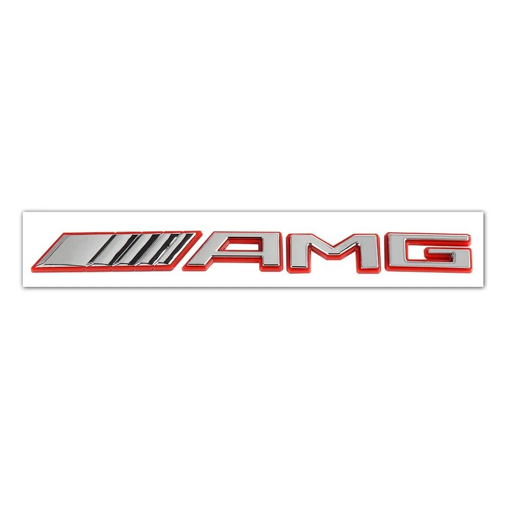 Car Sticker 1pc 3D ABS Car Rear Trunk Badge Decal Letters Sticker For Mercedes Benz AMG A B C E G CLA C63 C63S E53 GT SLK Auto A