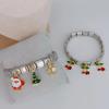 Fashion Hot-Selling Fruit Cherry Bracelet Fashion Creative Christmas Element Personalized Bracelet