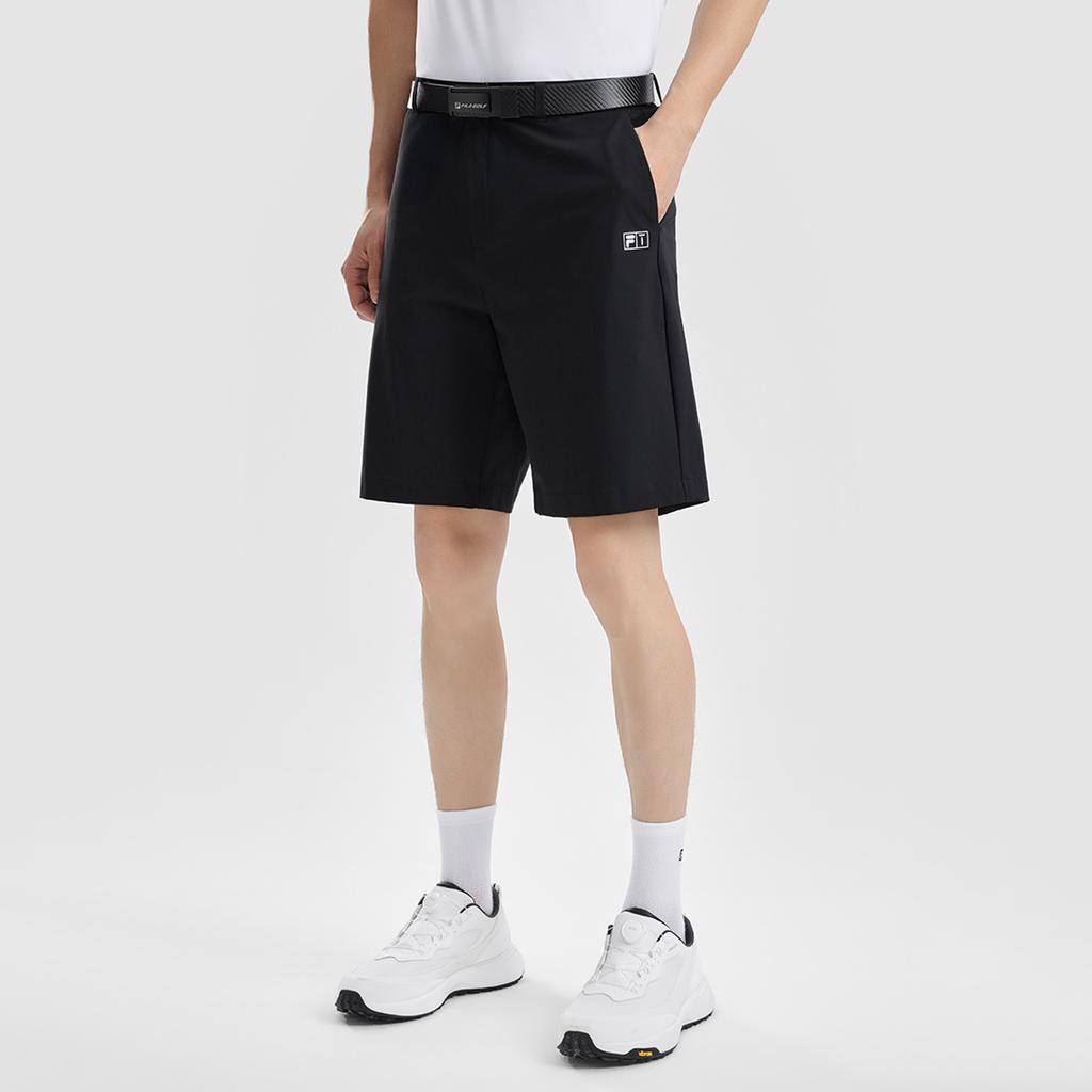 Fila Серия Гольф Модные Простые Трендовые Спортивные Удобные Прохладные На ощупь Вязаные Повседневные Шорты Мужские шорты A11M625607FBK