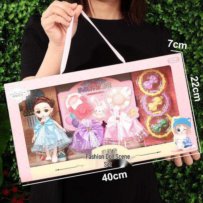 Подарочный набор кукол-принцесс: Куклы Барби для переодевания Игрушки для девочек