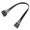 30Cm Sata 15Pin Male To Female Power Cable Hdd Ssd Power Supply Cable