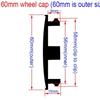 4pcs Skoda/VW 56mm 60mm 63 65mm 68 70mm 76mm Car Rim Cover Wheel Hub Center Caps Logo Emblem Badge Auto Accessories