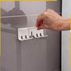 Toothbrush Holder Wall Mount Magic Sticker Bathroom Family Tooth Brush Set Wall Stand Toothpaste Placed Holder