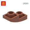 283 шт./лот 24201 Скат Изогнутый 2 X 1 X 2/3 Перевернутый Блокmoc Оттенки Крепления Совместимый featuring Кирпич Сделай Сам Детская Игрушка
