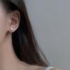 White Butterfly Series Stud Earring Necklace Small Simple High-end Texture Collarbone Chain